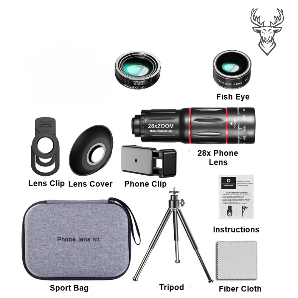 MAXVISION 28x HD Telephoto Lens