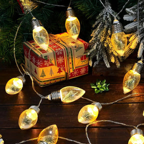 String Snow Bulbs™ - Christmas Lights