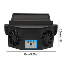 MEGABREEZE - Auto Ventilation Fan Solar Charging