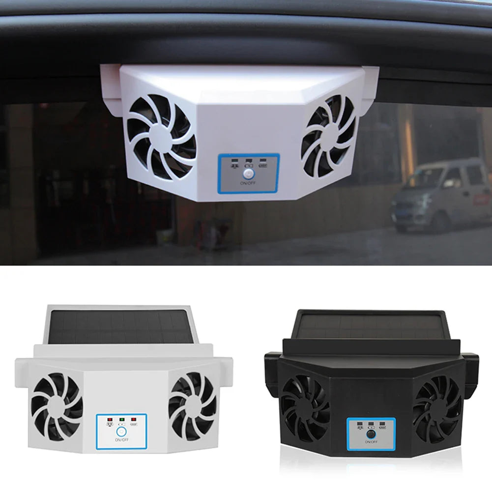 MEGABREEZE - Auto Ventilation Fan Solar Charging